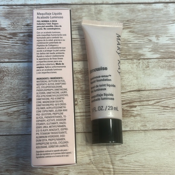 NEW MK Ivory 4 LUMINOUS-WEAR Timewise Luminous Wear Liquid Foundation New in box - Picture 5 of 7